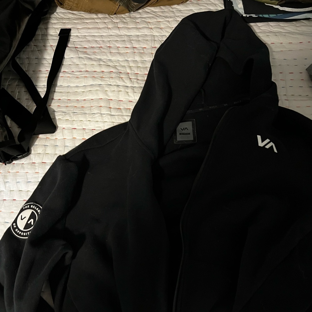 RVCA hoodie XL zip up